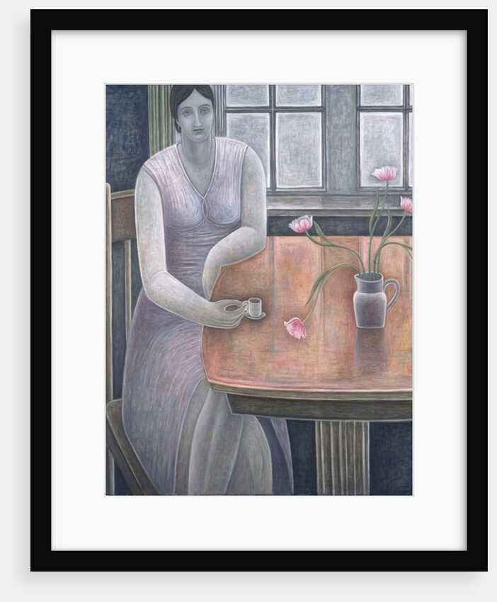 Woman with Small Cup, 2007 by Ruth Addinall