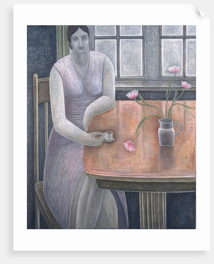 Woman with Small Cup, 2007 by Ruth Addinall