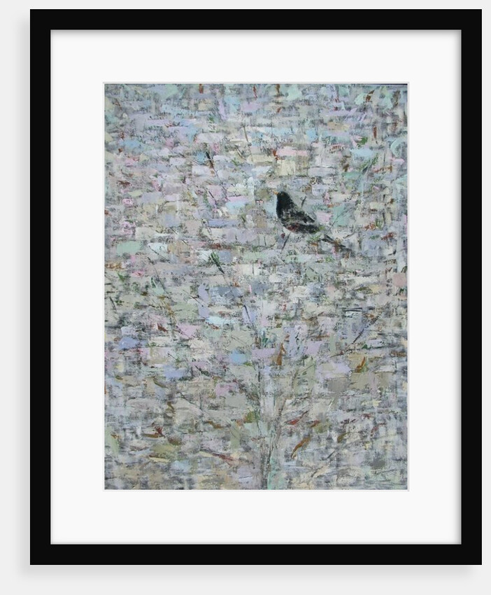 Blackbird in Tree by Ruth Addinall