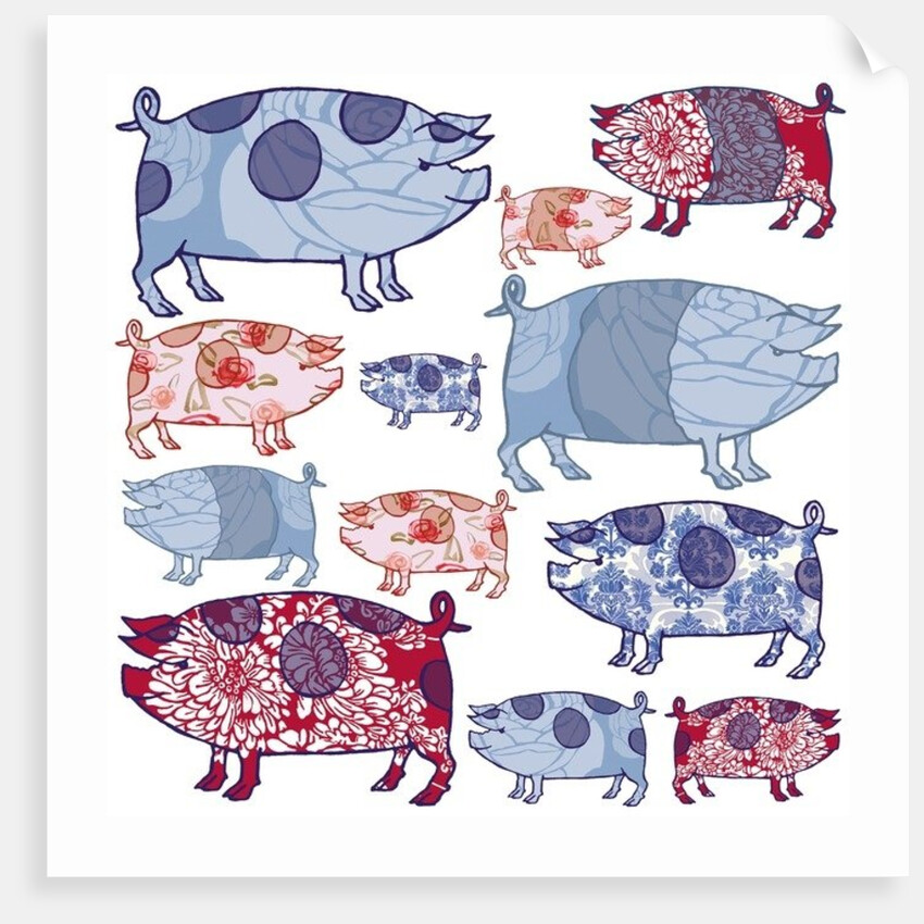 Piggy in the Middle, 2005 by Sarah Hough