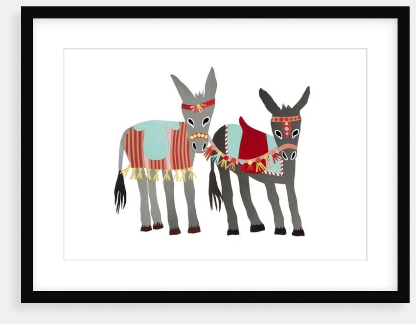 Donkeys, 2014 by Isobel Barber