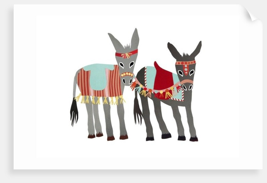 Donkeys, 2014 by Isobel Barber