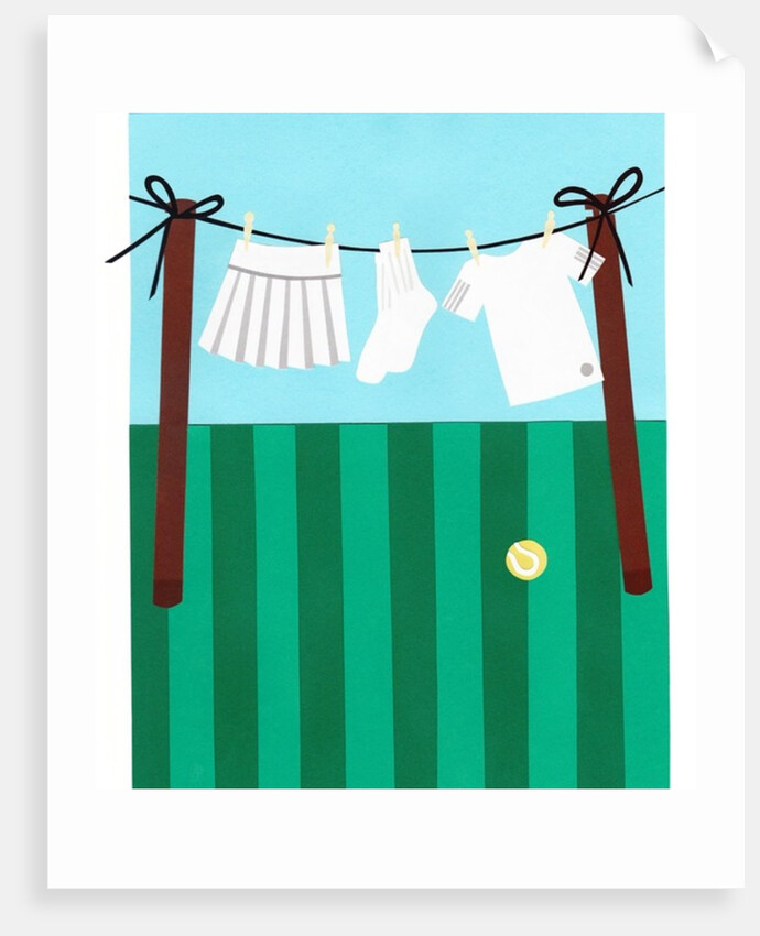 Tennis, 2016 paper by Isobel Barber