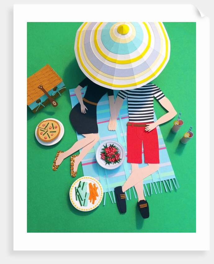 Picnic in the Park, 2016 by Isobel Barber