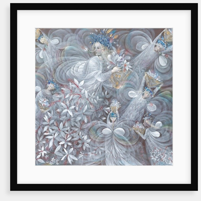 The white hibiscus, 2009 by Annael Anelia Pavlova