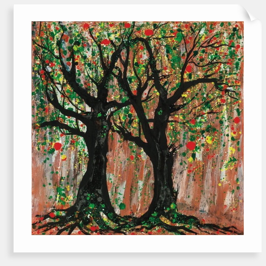 Pomegranate Tree, 2012 by Carolyn Mary Kleefeld