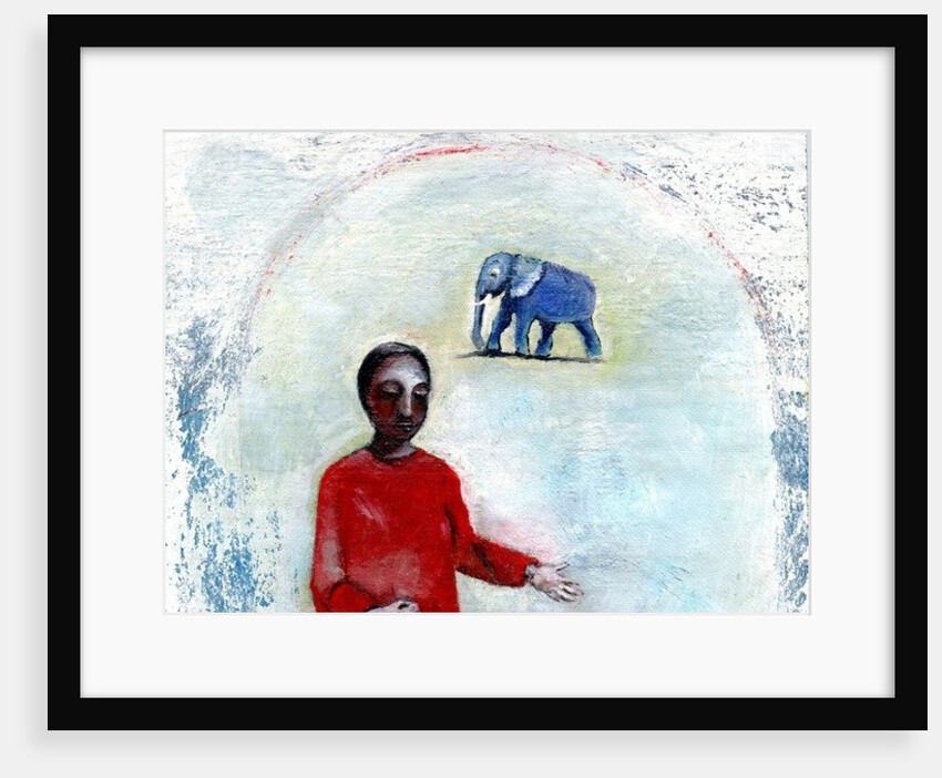 Blue Elephant Day, 2004 by Gigi Sudbury