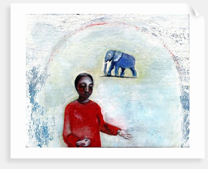 Blue Elephant Day, 2004 by Gigi Sudbury