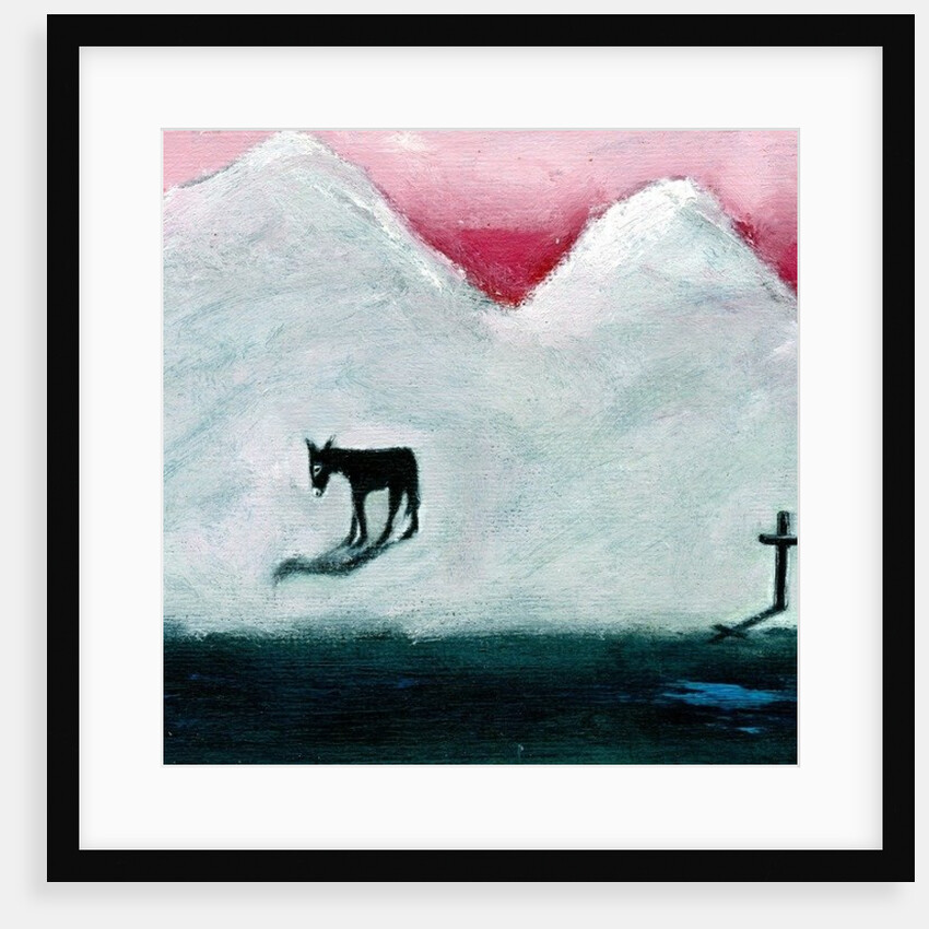 Donkey and Cross, 2003 by Gigi Sudbury