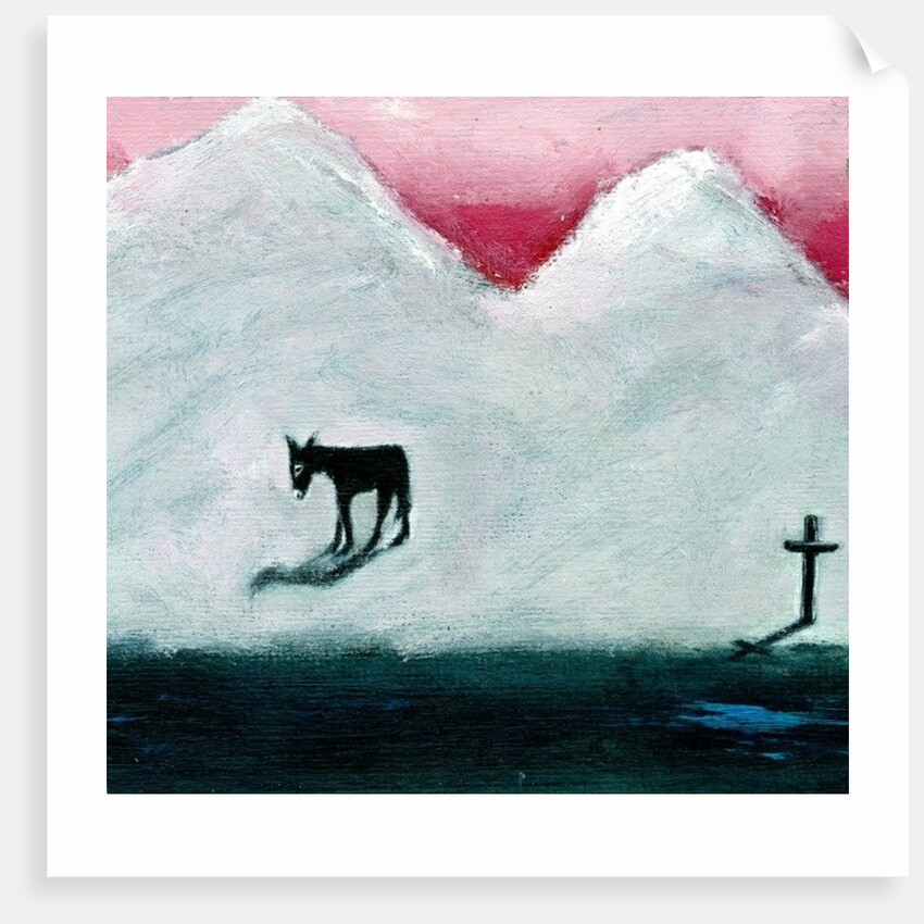 Donkey and Cross, 2003 by Gigi Sudbury