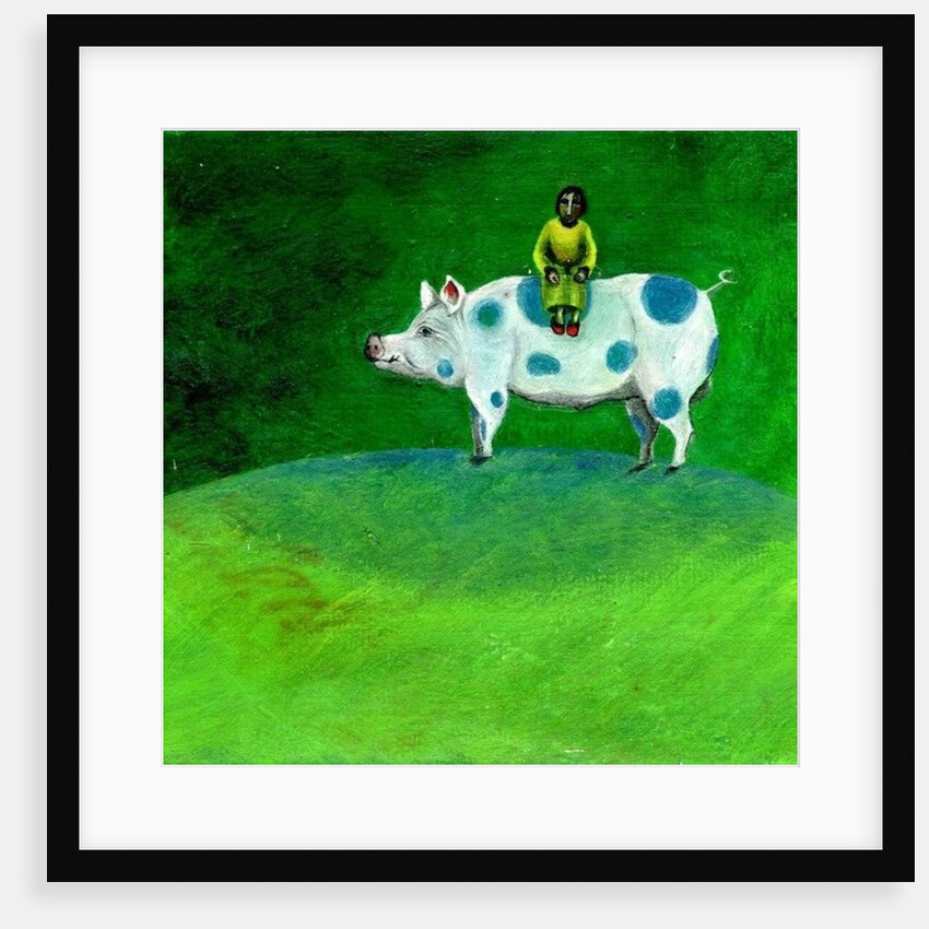 My Blue-spotted Pig Took Me Home, 2003 by Gigi Sudbury