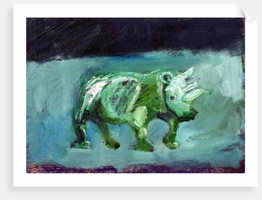 Rhinoceros, 2002 by Gigi Sudbury