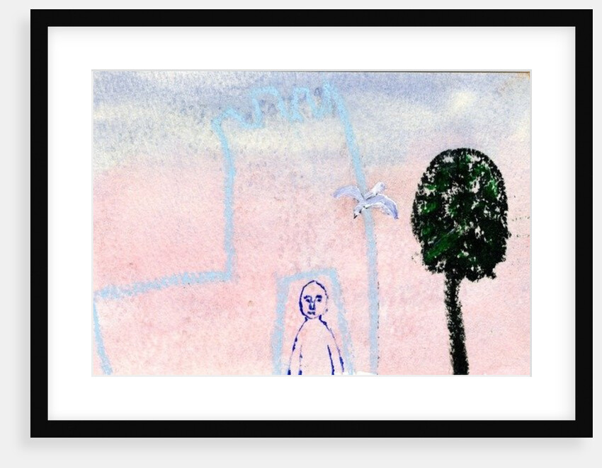 My Castle, A Seagull and A Cyprus Tree, 2005 by Gigi Sudbury