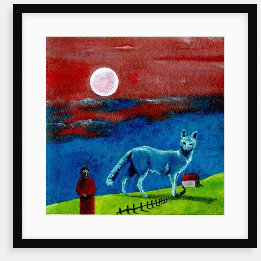 The Wolf And The Moon, 2004 by Gigi Sudbury