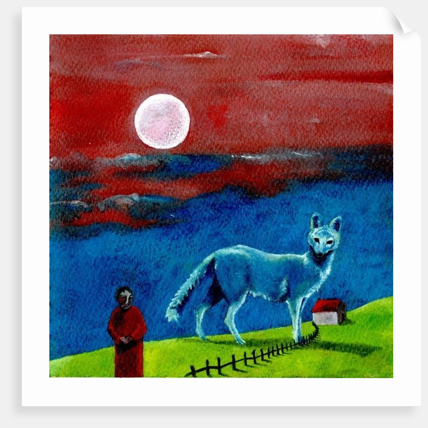 The Wolf And The Moon, 2004 by Gigi Sudbury