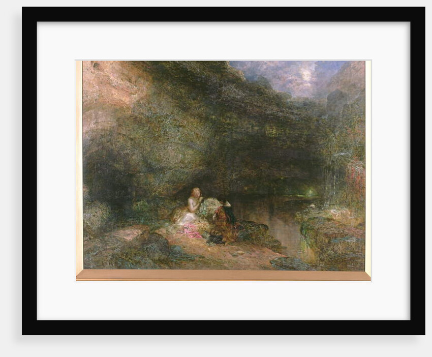 Scene from the Tempest by Alfred Woolmer