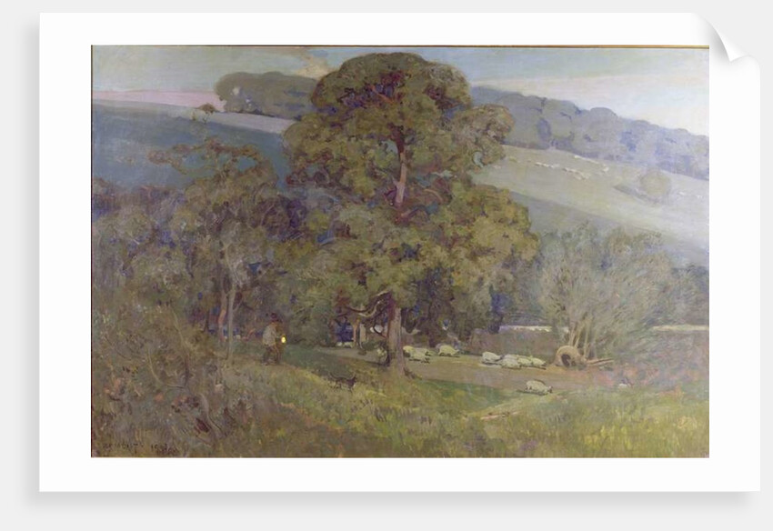 Moonlight in the Cotswolds, 1903 by Alfred East