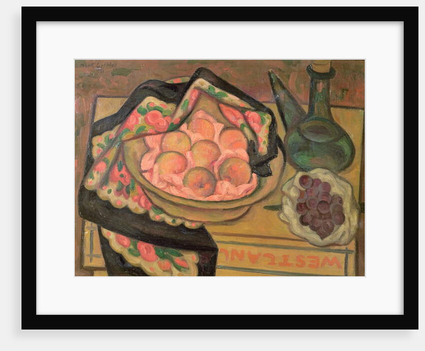 Peaches and a Green Bottle, 1931 by Mark Gertler