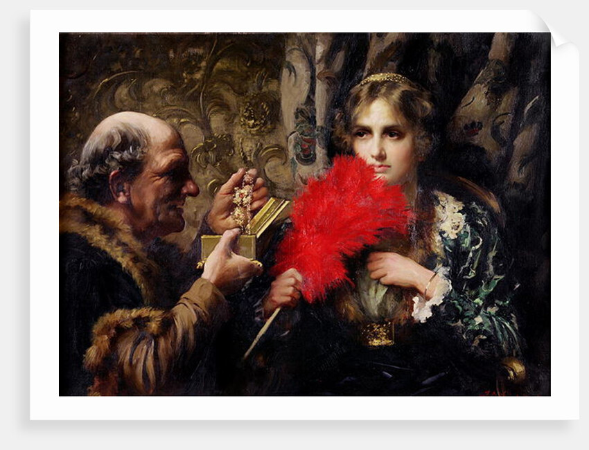 Temptation, 1914 by Thomas Benjamin Kennington