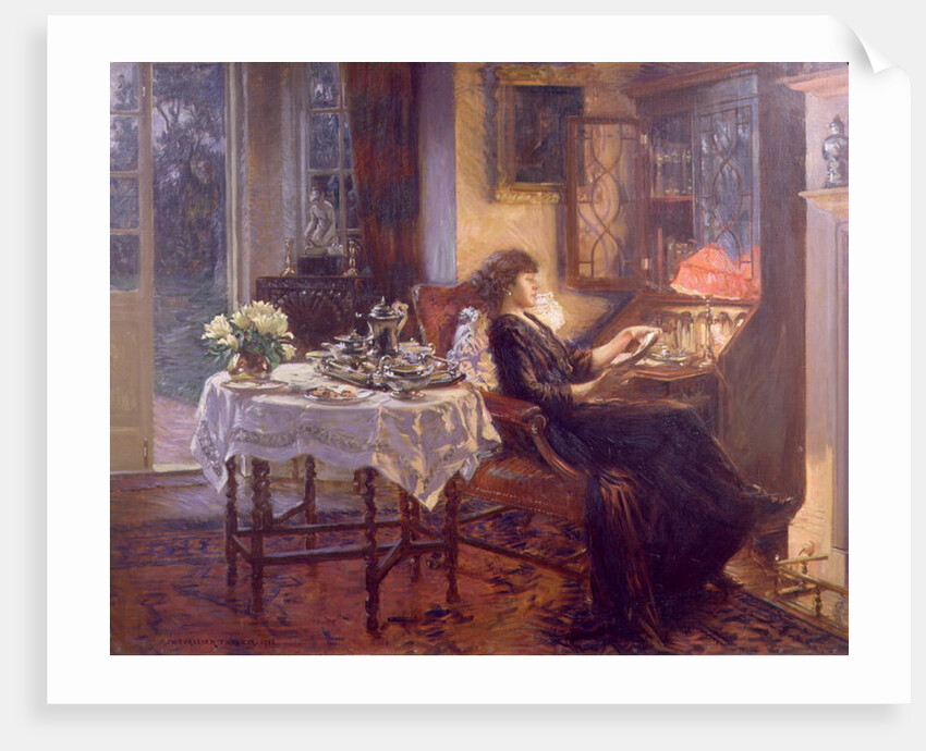 The Quiet Hour, 1913 by Albert Chevallier Tayler