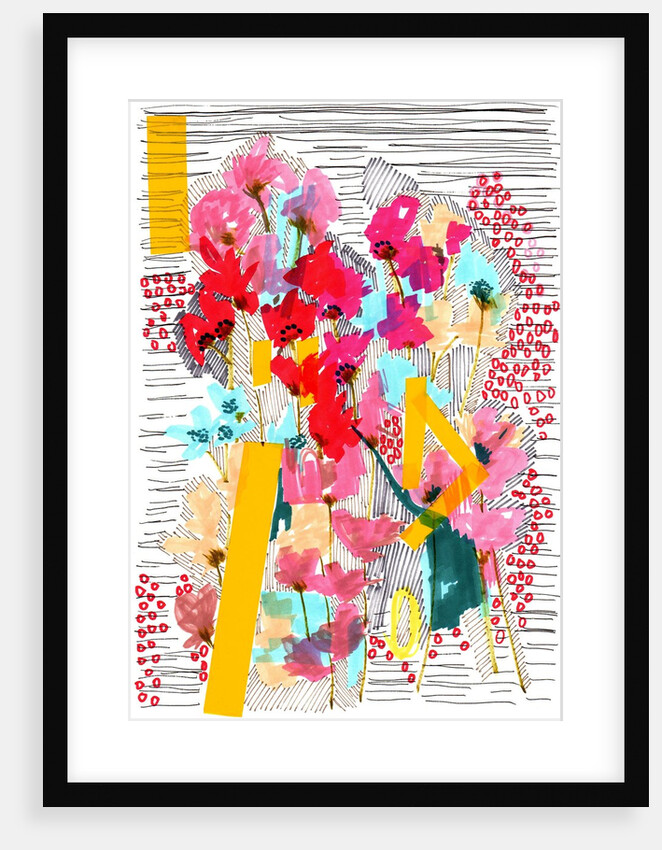 Floral Doodle 3, 2013 by Jo Chambers