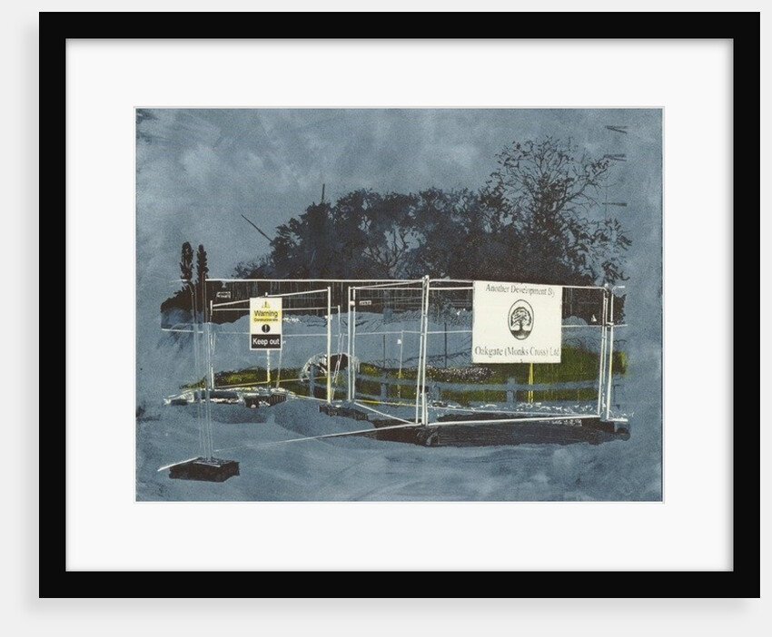 An impact on the landscape, 2014 by Catherine Sutcliffe-Fuller