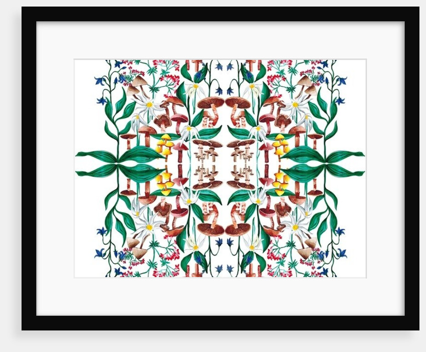 Wild Plants, 2015 acrylic by Charlotte Orr