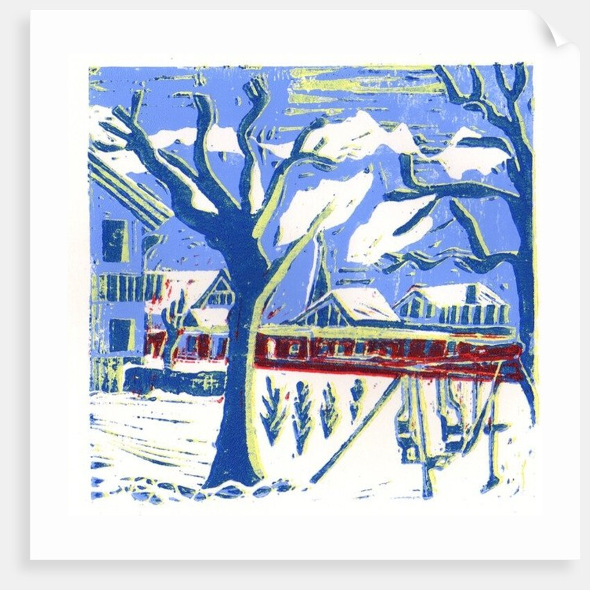 Mayrhofen Trees, 2015 by Charlotte Orr