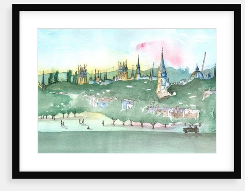 Oxford Spires , 2014 by Charlotte Orr