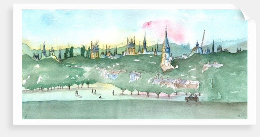 Oxford Spires , 2014 by Charlotte Orr