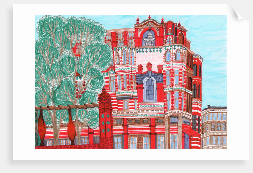 Badstraße in Wedding, 2017 by Charlotte Orr