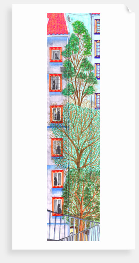 Three trees, 2017 by Charlotte Orr