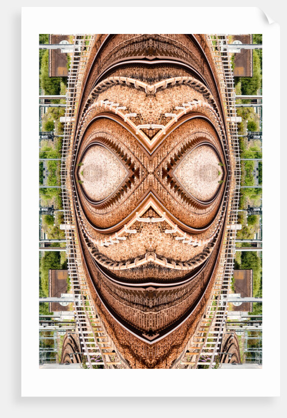 Rail Tracks 1, 2014 by Anonymous