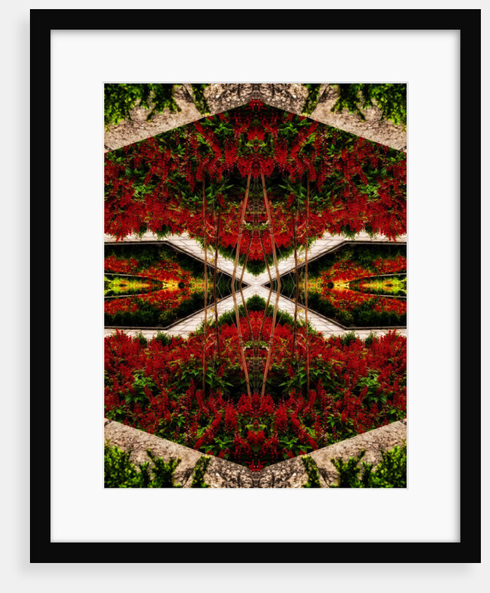 Red Flower Bed, 2015 by Ant Smith