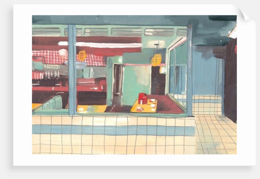 Diner, 2012 by Grace Helmer