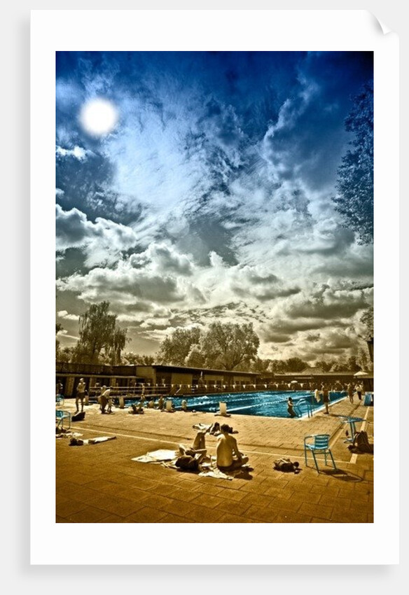 Lido London Fields,2014 by Martin Mossop