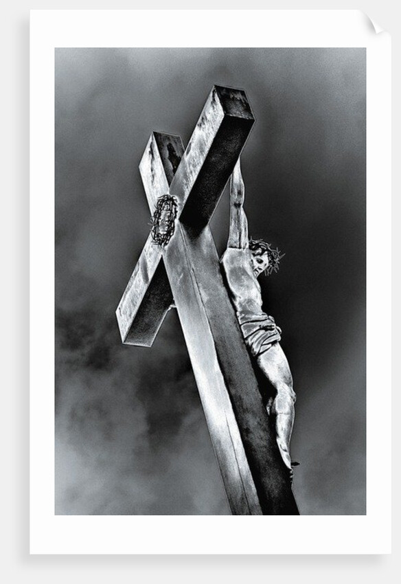 Crucifixion at the Pope's Palace, 2015 by Joy Lions