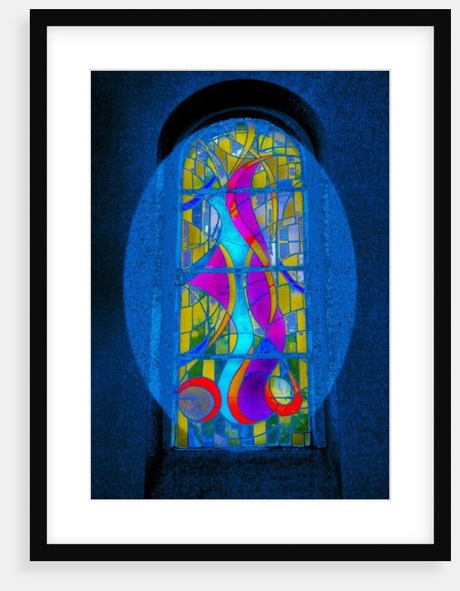 Blue Swirls by Joy Lions