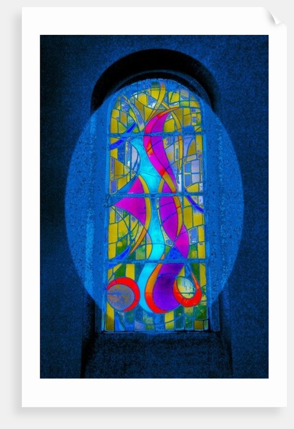 Blue Swirls by Joy Lions