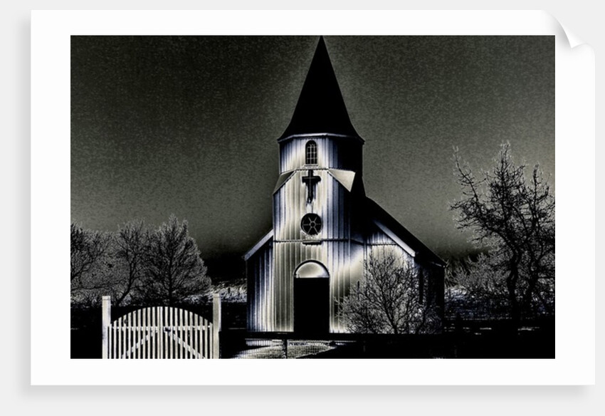 Our Church on an Evening, 2015 by Joy Lions