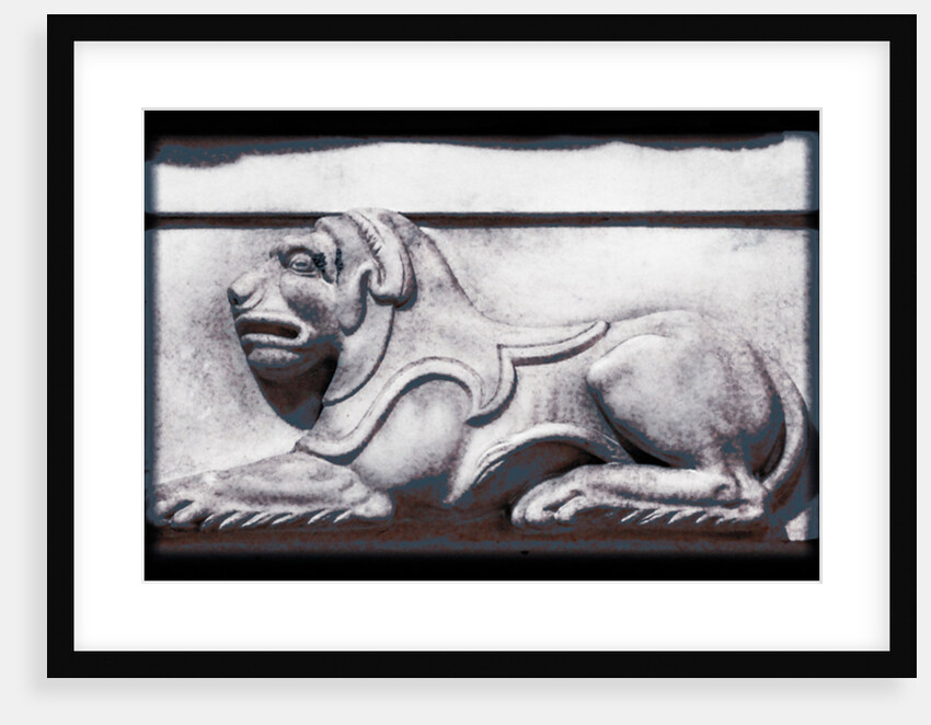 The Lion Turneth Not Away for Any by Joy Lions