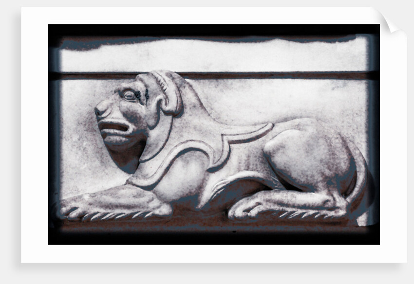 The Lion Turneth Not Away for Any by Joy Lions