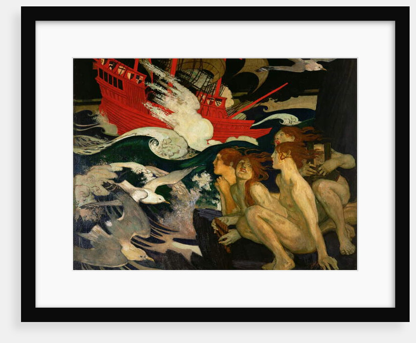 The Sirens by Maurice Greiffenhagen