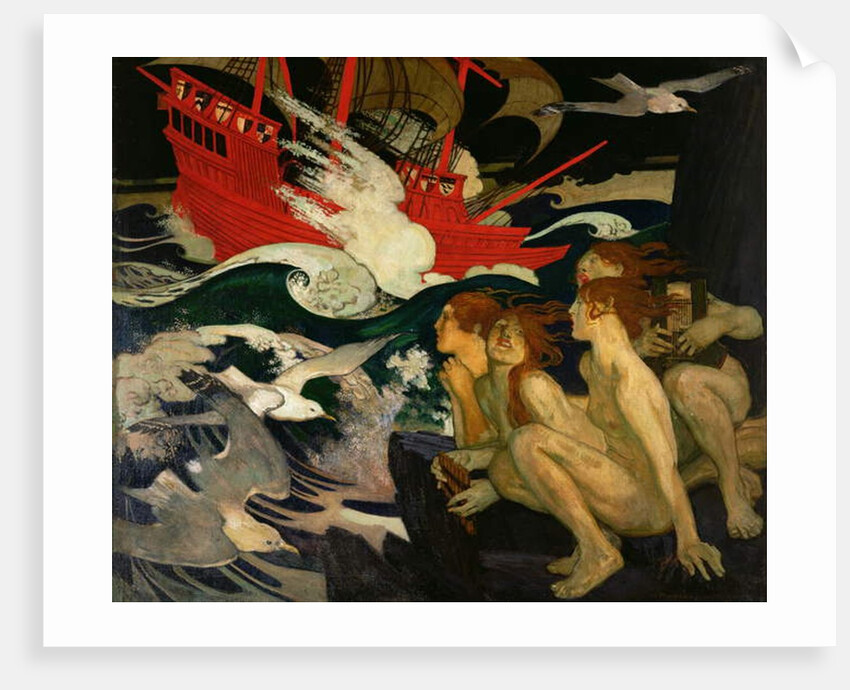 The Sirens by Maurice Greiffenhagen
