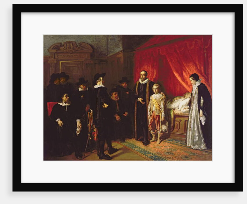 The Death of William the Silent Stadholder of the Netherlands by Jozef Israels