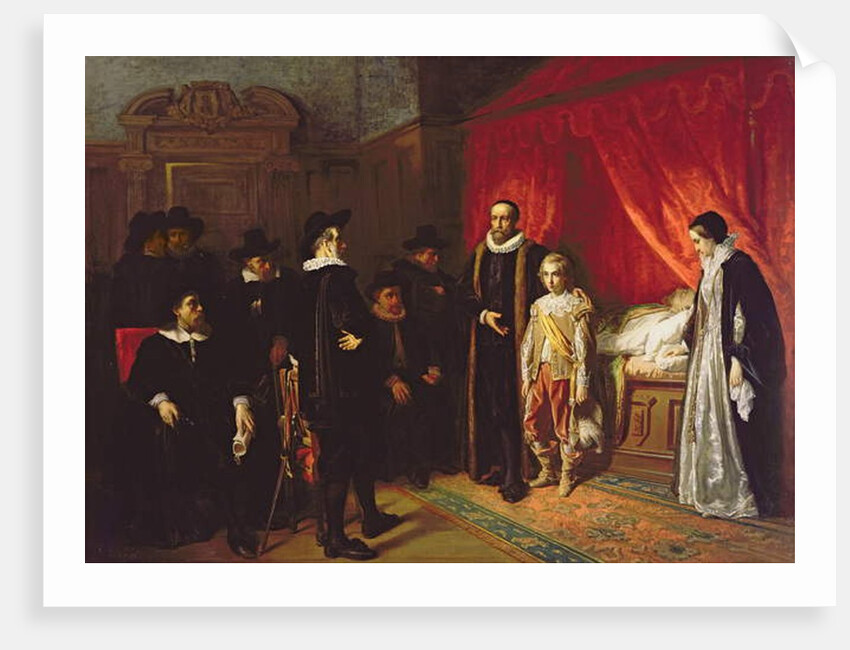 The Death of William the Silent Stadholder of the Netherlands by Jozef Israels