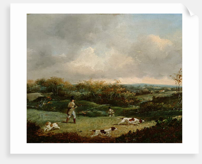 Partridge Shooting by Samuel John Egbert Jones