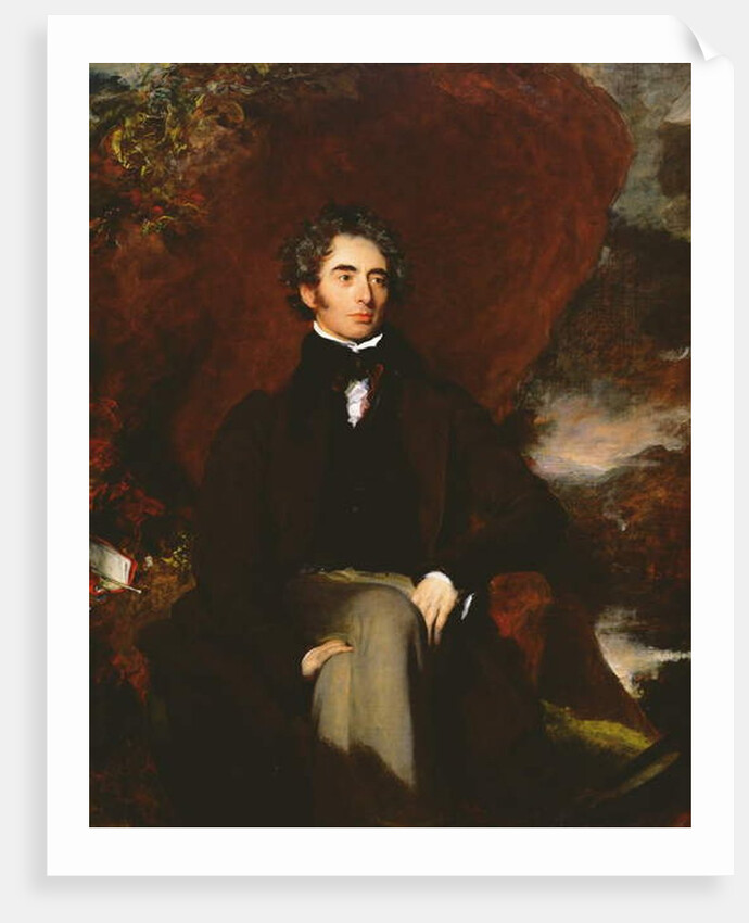 Portrait of Robert Southey English poet and man of letters by Thomas Lawrence