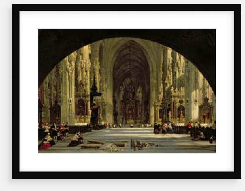 The Cathedral of St. Stephen's, Vienna by David Roberts