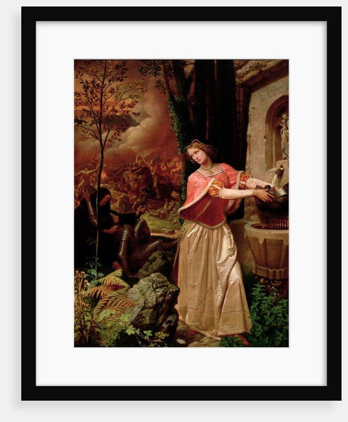 The Death of Marmion by William Cave Thomas
